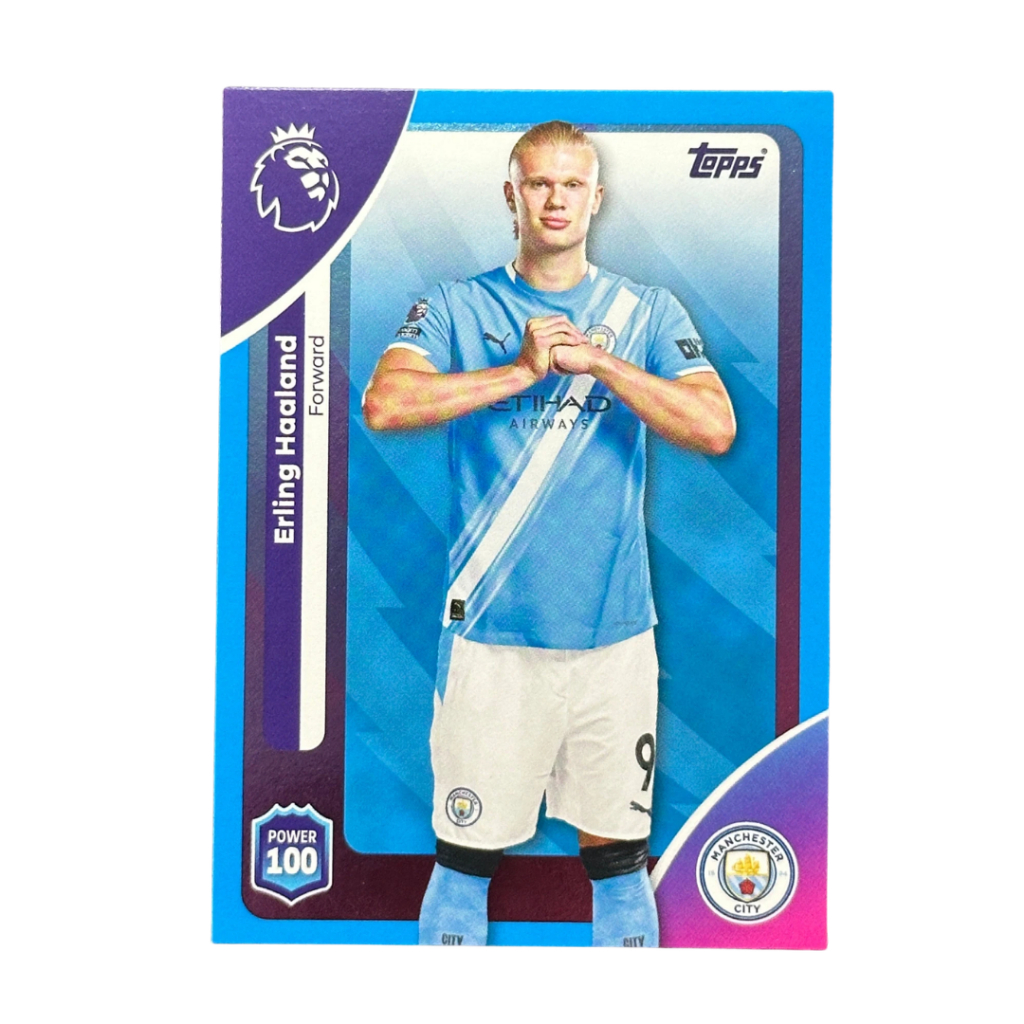 Topps Premier League 25/26 Erling Haaland แมนเชสเตอร์ซิตี้ Trading Card ของสะสม