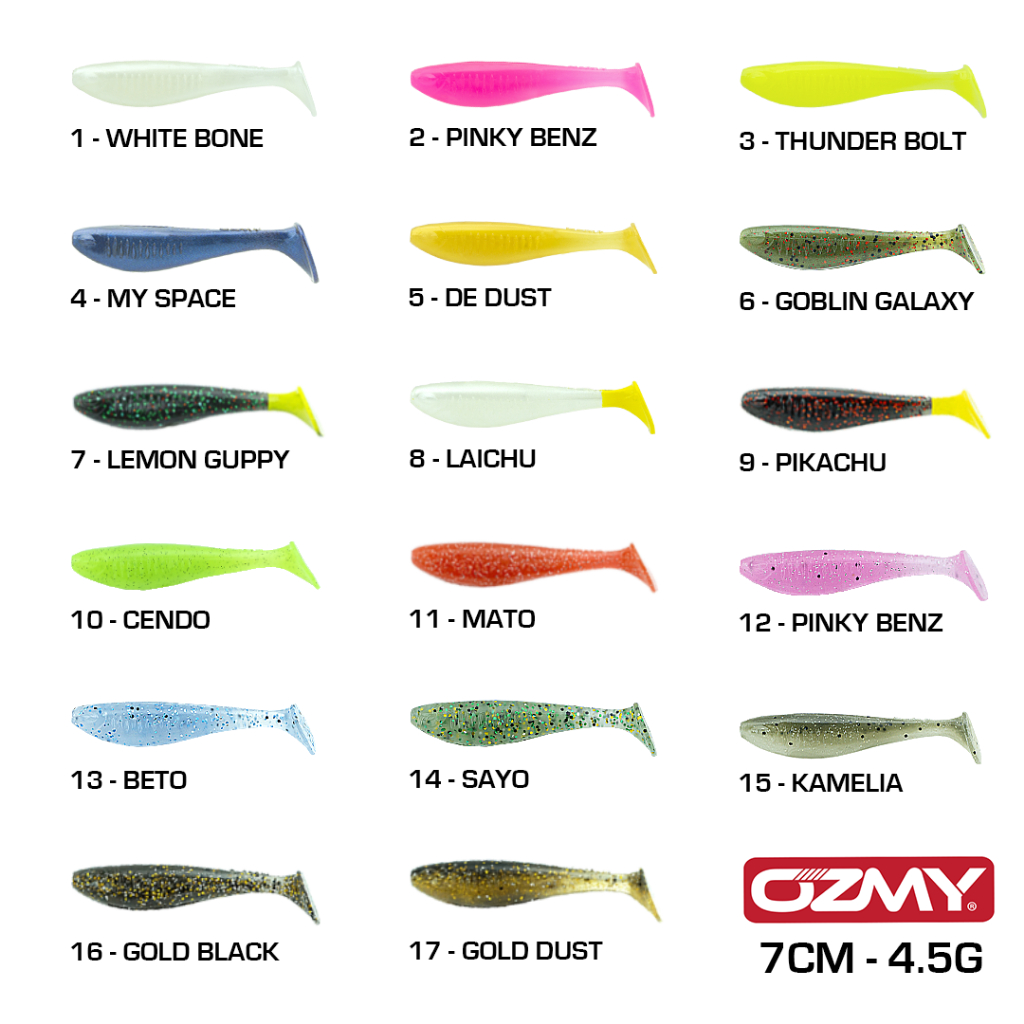 OZMY PADDLE POP - ล่อพลาสติกอ่อน