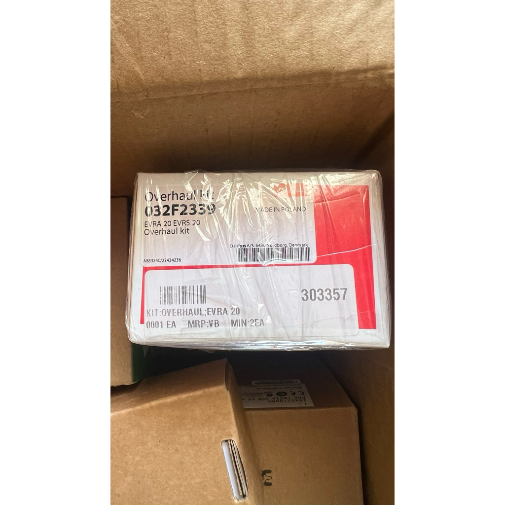 ชุดยกเครื่อง danfoss evra 20 evrs 20 032F2339