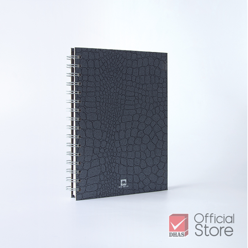 Elephant DESIGN WIREBOUND NOTEBOOK PA CASEMADE A5 70G 150 แผ่น WHC-401 CROC
