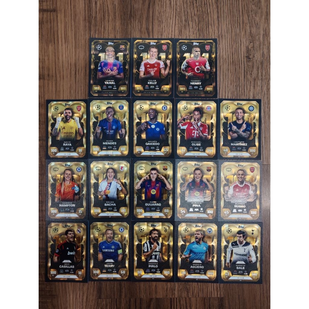 การ์ดคลับ Topps Match Attax Extra UCL 2025/26 100