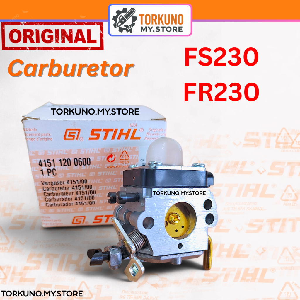 FS230 FR230 คาร์บูเรเตอร์เครื่องตัดแปรง Mesin รัมพุต