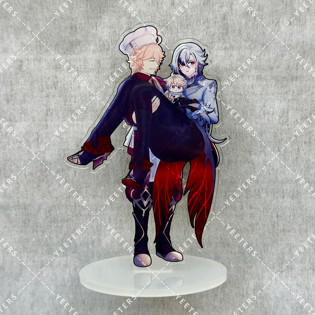 Genshin Impact - ขาตั้งอะคริลิคสําหรับครอบครัว Arlecchino