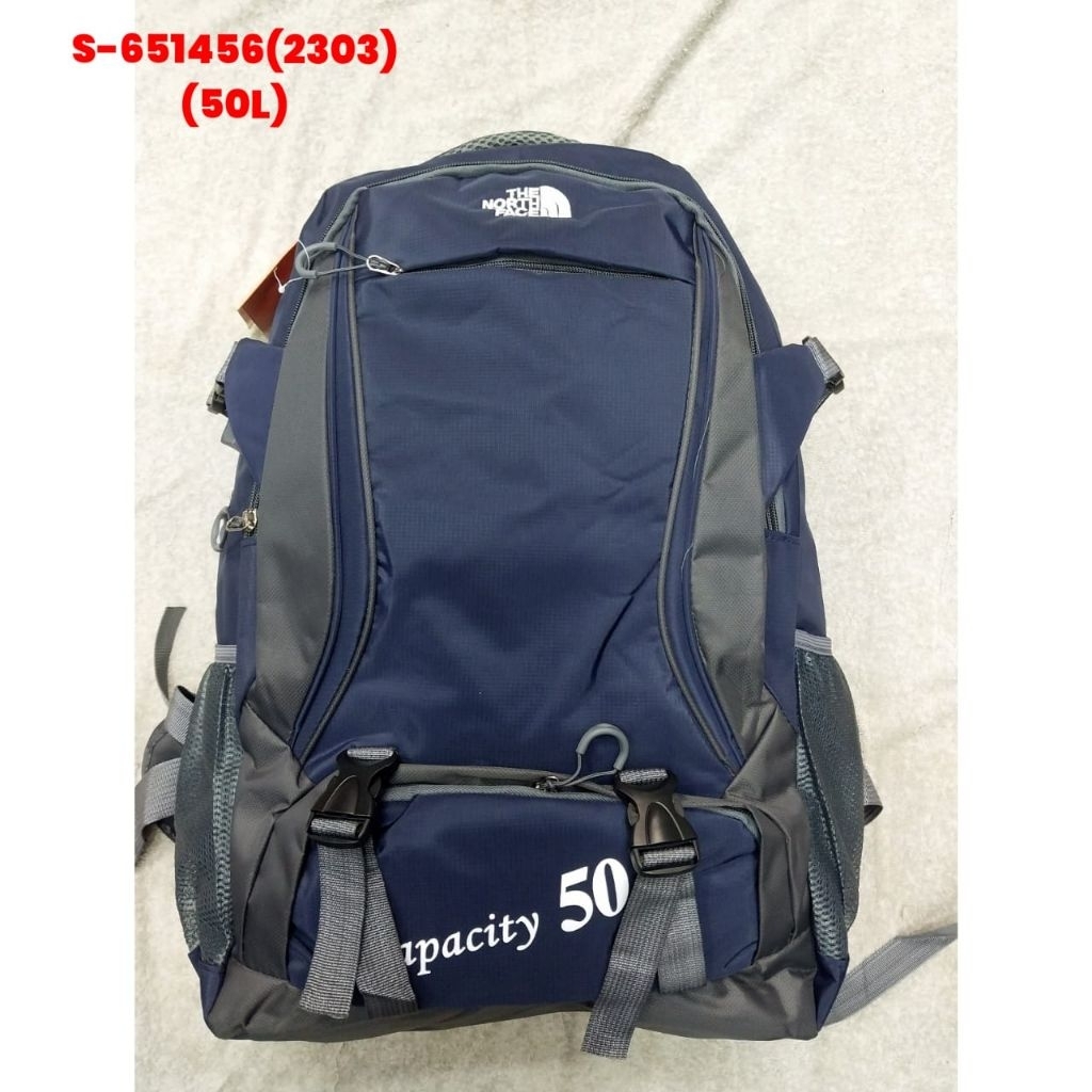 กระเป๋าเป้เดินป่า 50L Lelaki Begs Galas Backpack Beg