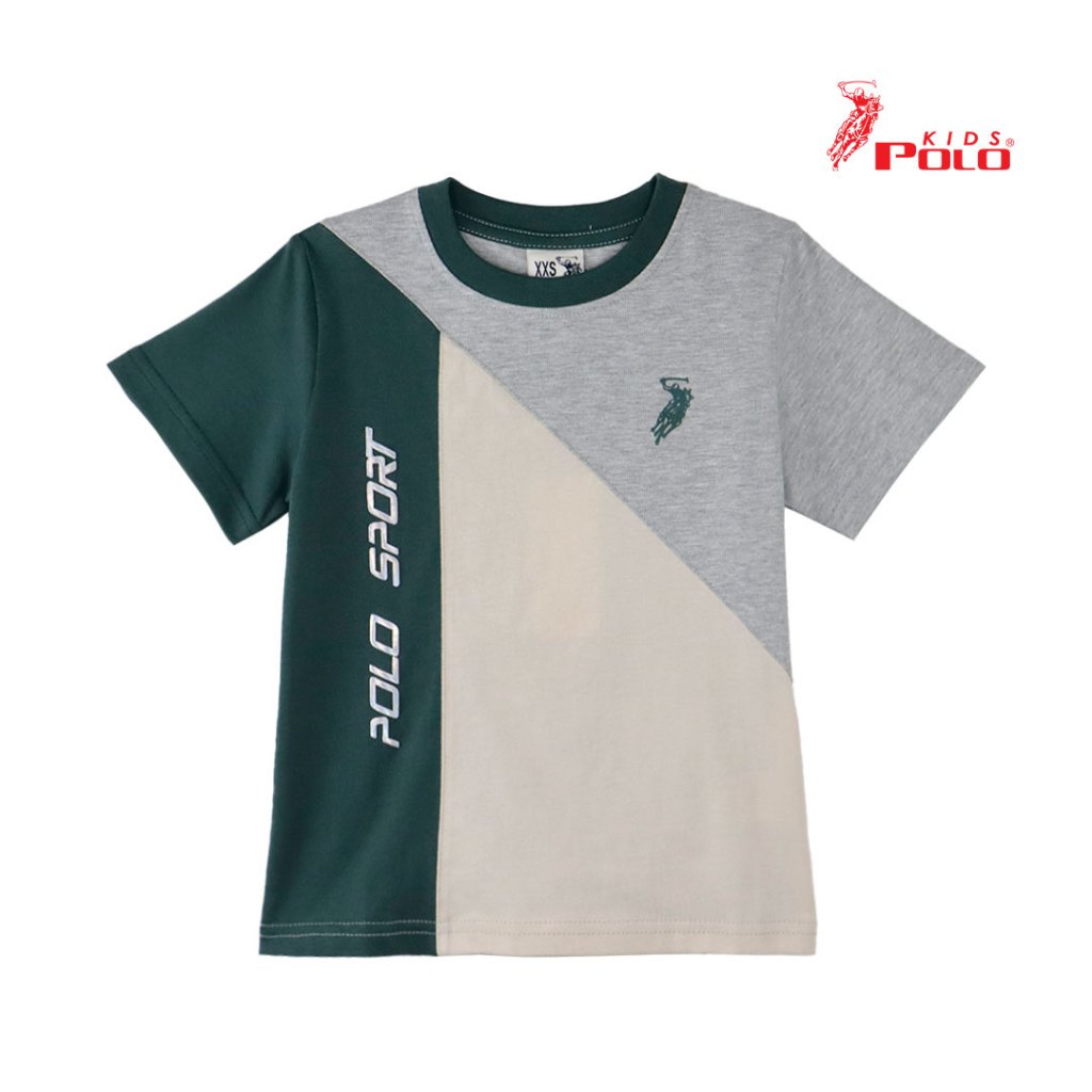 เสื้อคอกลมแขนสั้น Polo Kids Boy 02-104010