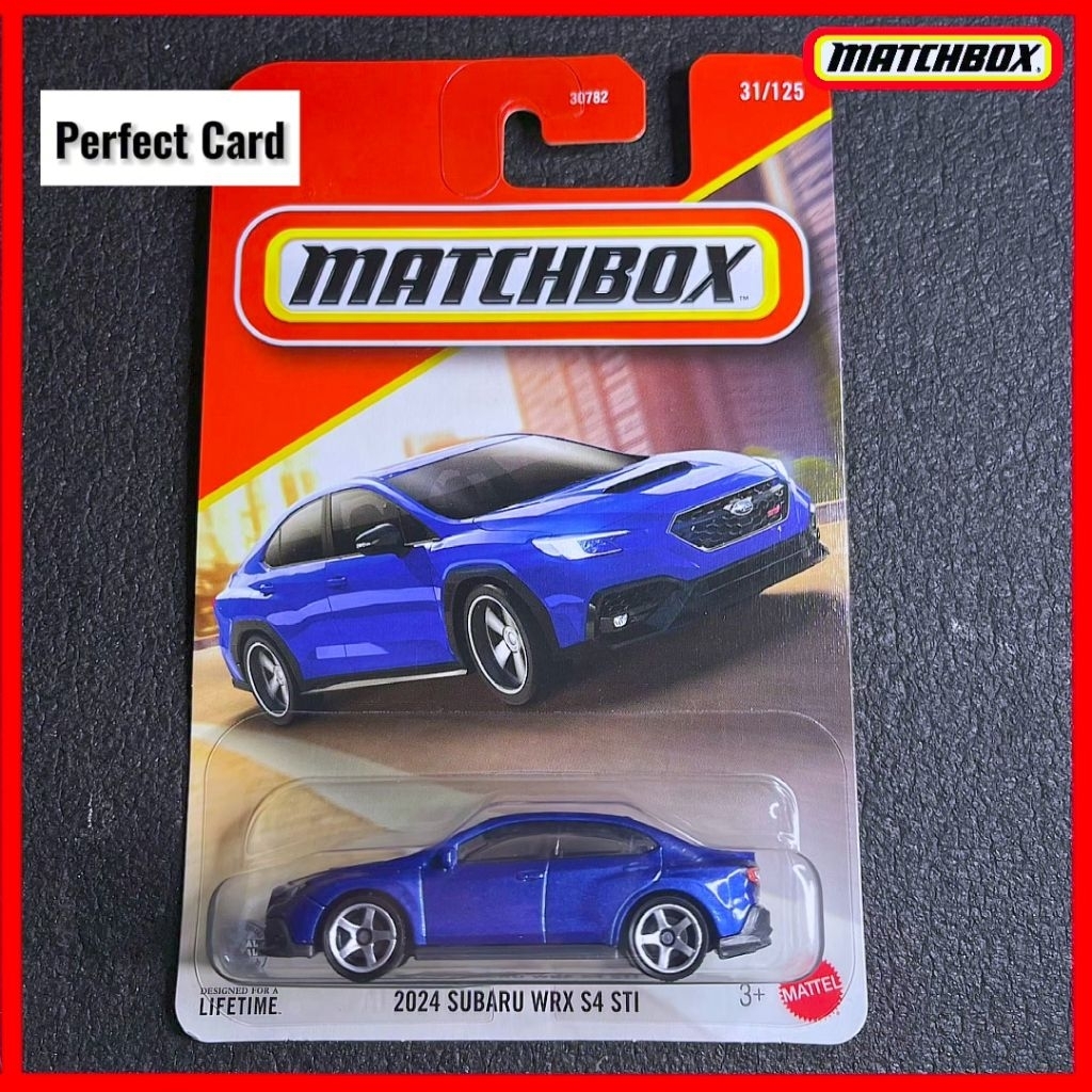Matchbox Subaru WRX S4 STi 2024 Blue JDM 2026 Matchbox New Casting First Edition Hotwheels Japan Car