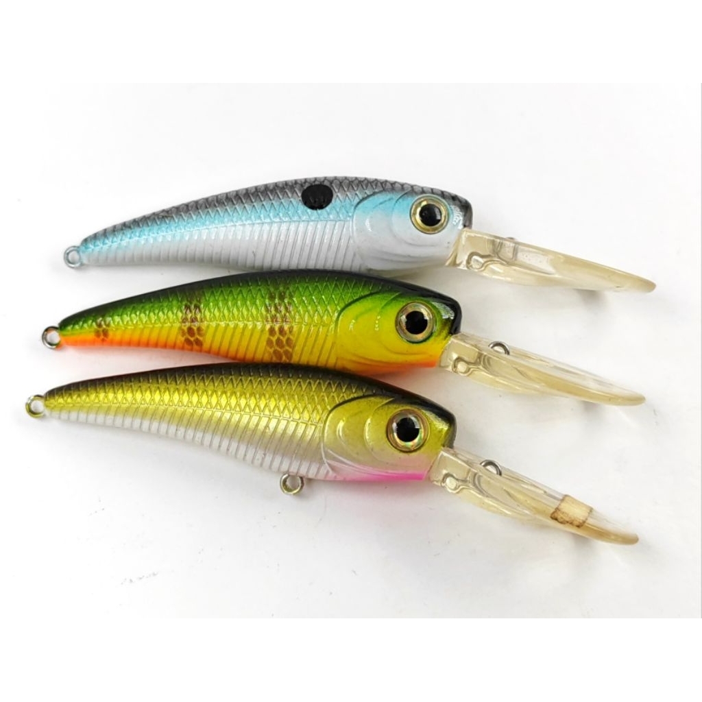 (MAZ14) COTTON CORDELL BABY SHAD 60F USED OLD MODEL