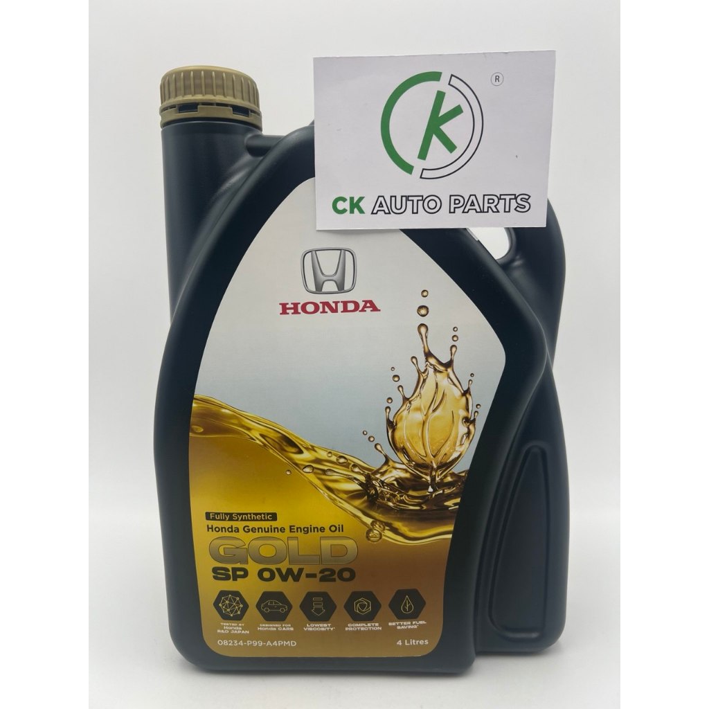 !!️HONDA 0W20 ENGINE OIL 4L (สังเคราะห์เต็มที่)-
