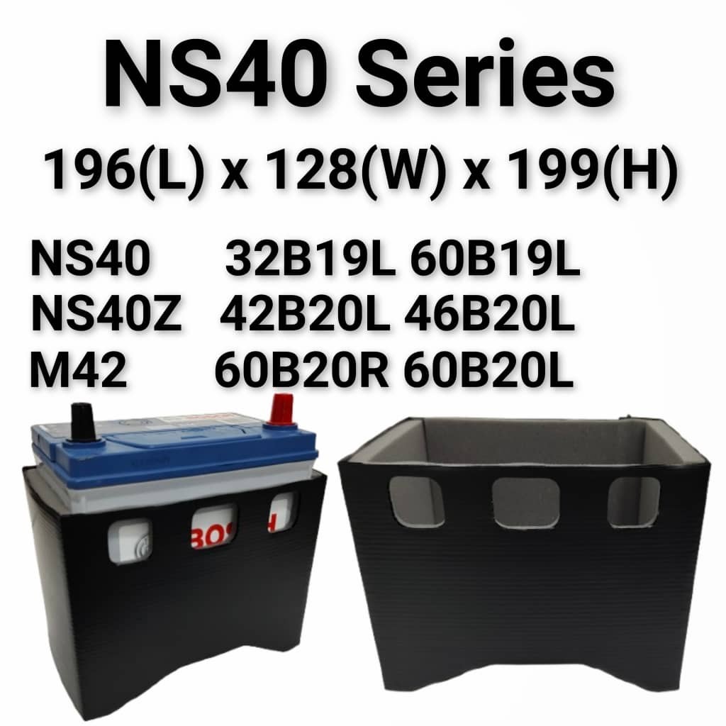 BATTERY JACKET NS40 TOYOTA AVANZA VIOS YARIS RUSH NS40 SERIES / ฝาครอบแบตเตอรี่