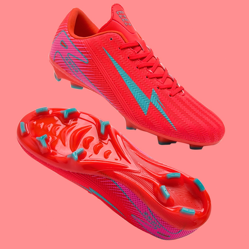 Ezez Typhoon Pro FG รองเท้าฟุตบอล Kasut Bola Sepak Cleats รองเท้าฟุตบอลรองเท้ากีฬา (ขนาด 37-44)