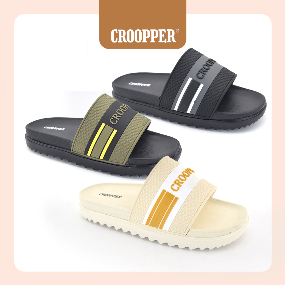 Croopper CP81-1154 รองเท้าแตะลําลองสําหรับผู้ชาย All-day Footwear