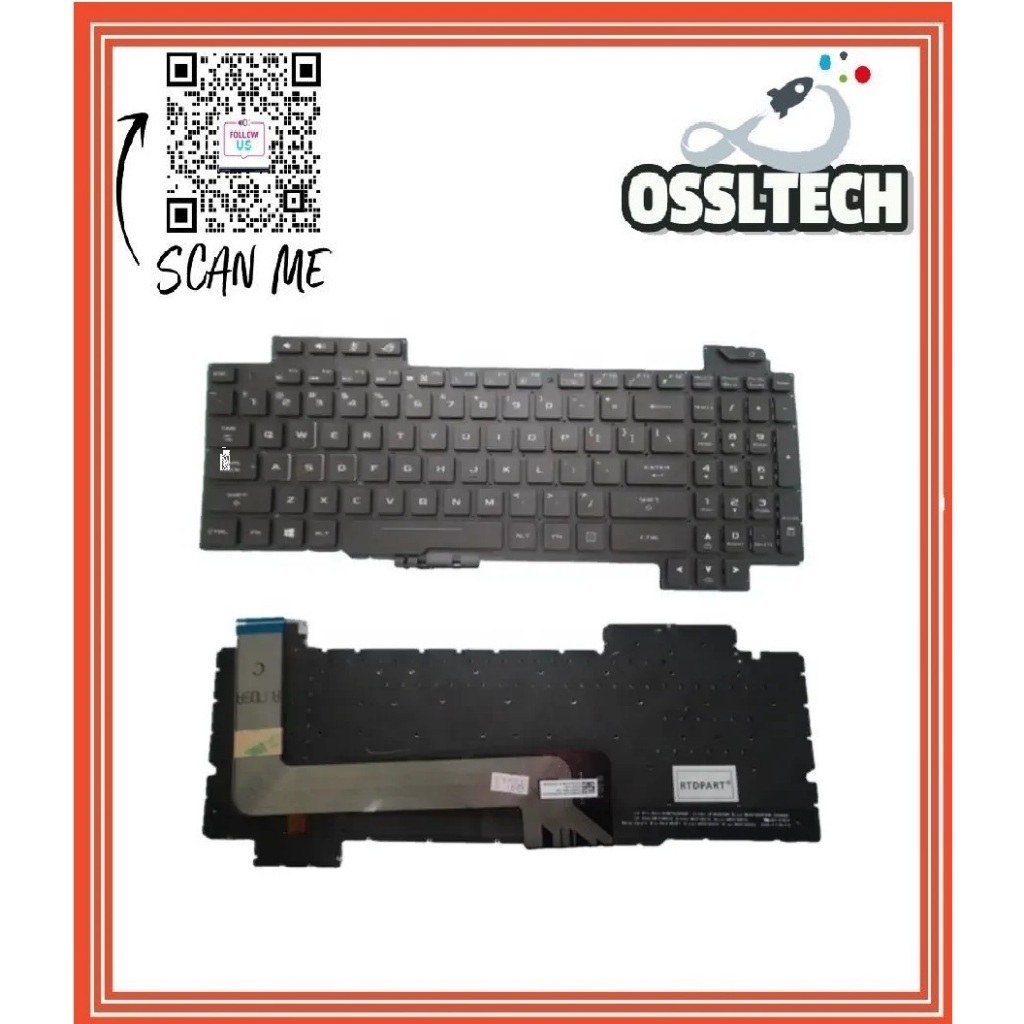 Asus ROG Strix GL503 GL503V GL503VD GL503VS GL503VM แป้นพิมพ์แล็ปท็อป