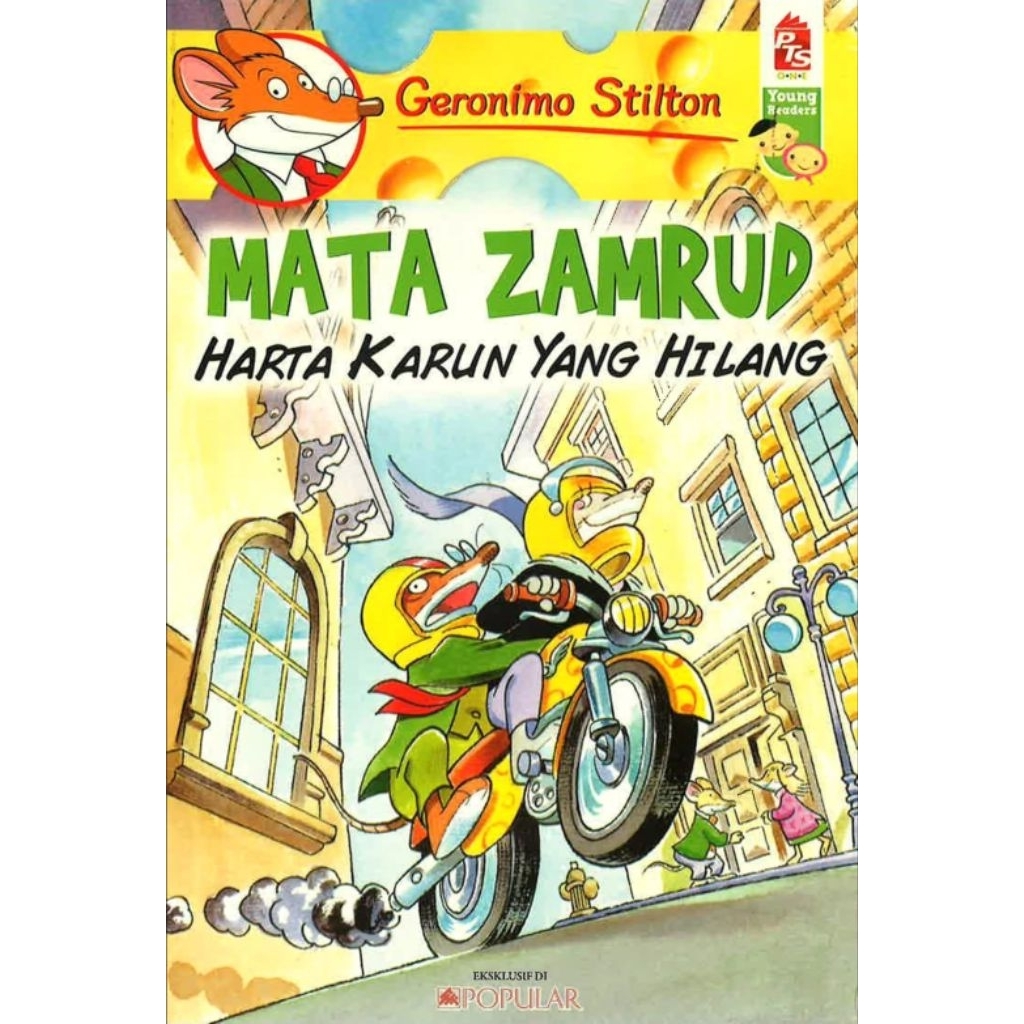 หนังสือ Geronimo Stilton: Mata Zamrud Harta Karun Yang Hilang ️CLEARANCE ️