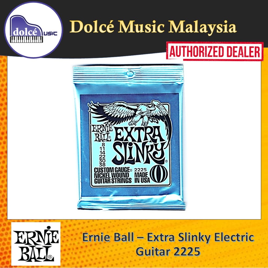 Ernie Ball - กีต้าร์ไฟฟ้า Extra Slinky 2225