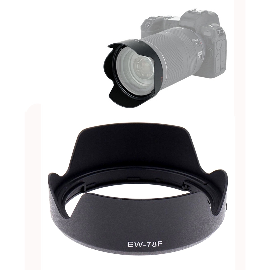 เลนส์รูปดอกไม้ EW-78F Sun Shade สําหรับเลนส์ Canon RF 24-240mm f/4-6.3 IS USM