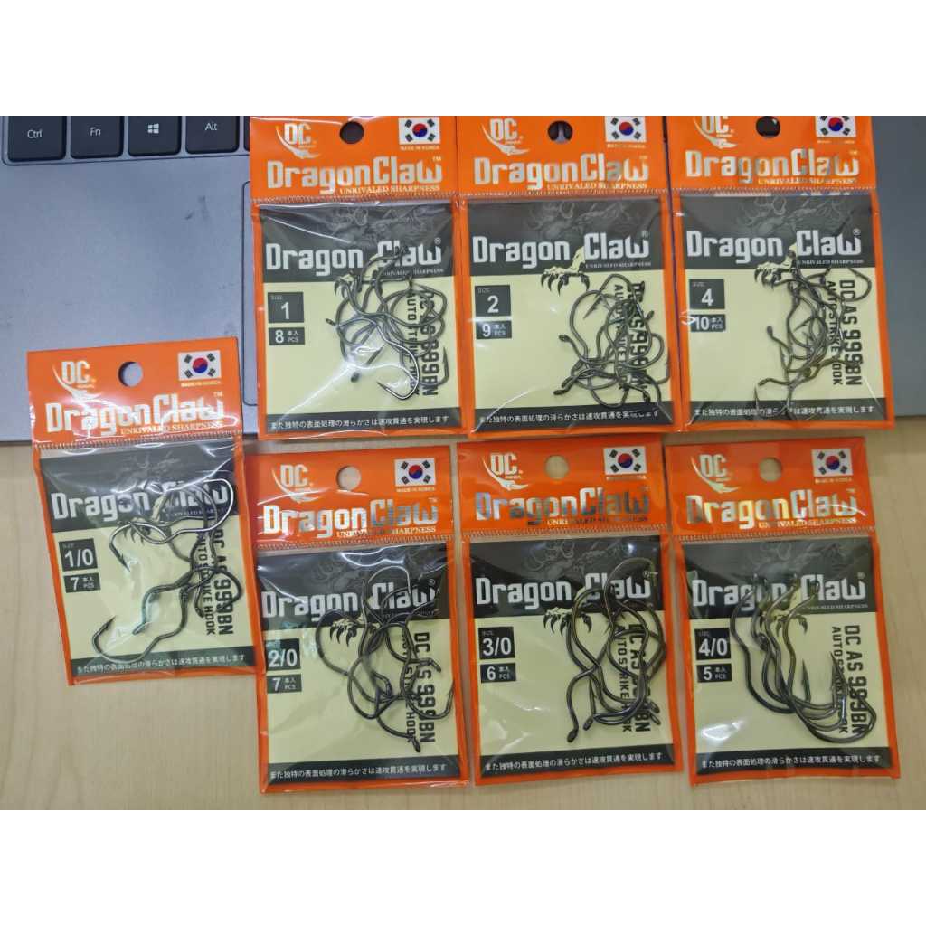 DRAGON CLAW AUTO STRIKE FISHING HOOK DC-AS 999BN (ผลิตในเกาหลี)