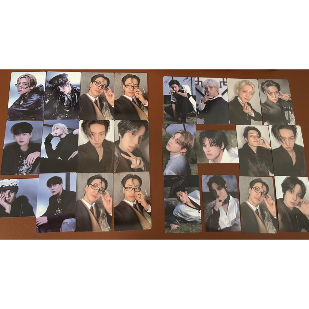 Photocard อย่างเป็นทางการของ Ateez Golden Hour ตอนที่ 4