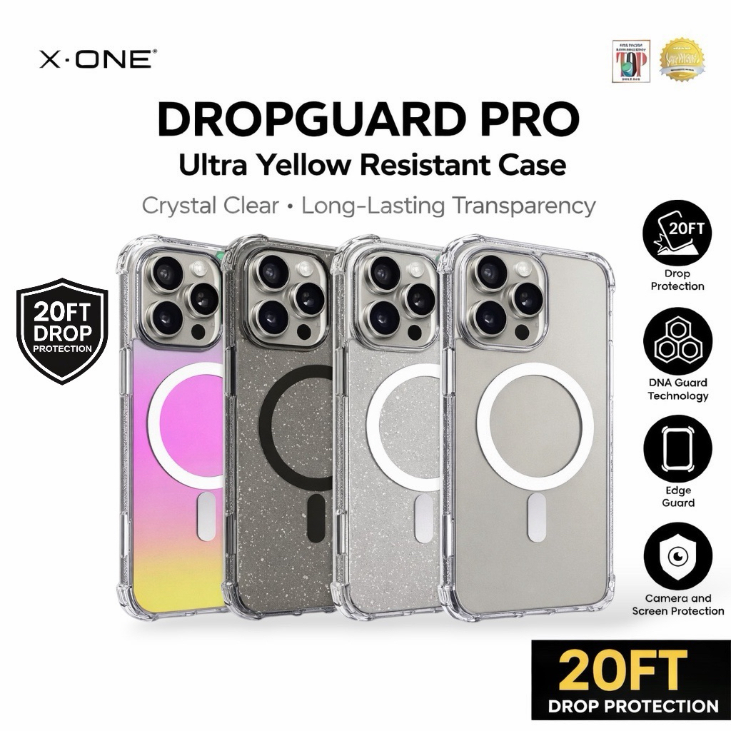 XD One Dropguard Pro เคสแม่เหล็กสําหรับ iPhone 16 Pro Max/16 Plus/16 Pro/15 Pro Max/15 Plus/15/14 Pr