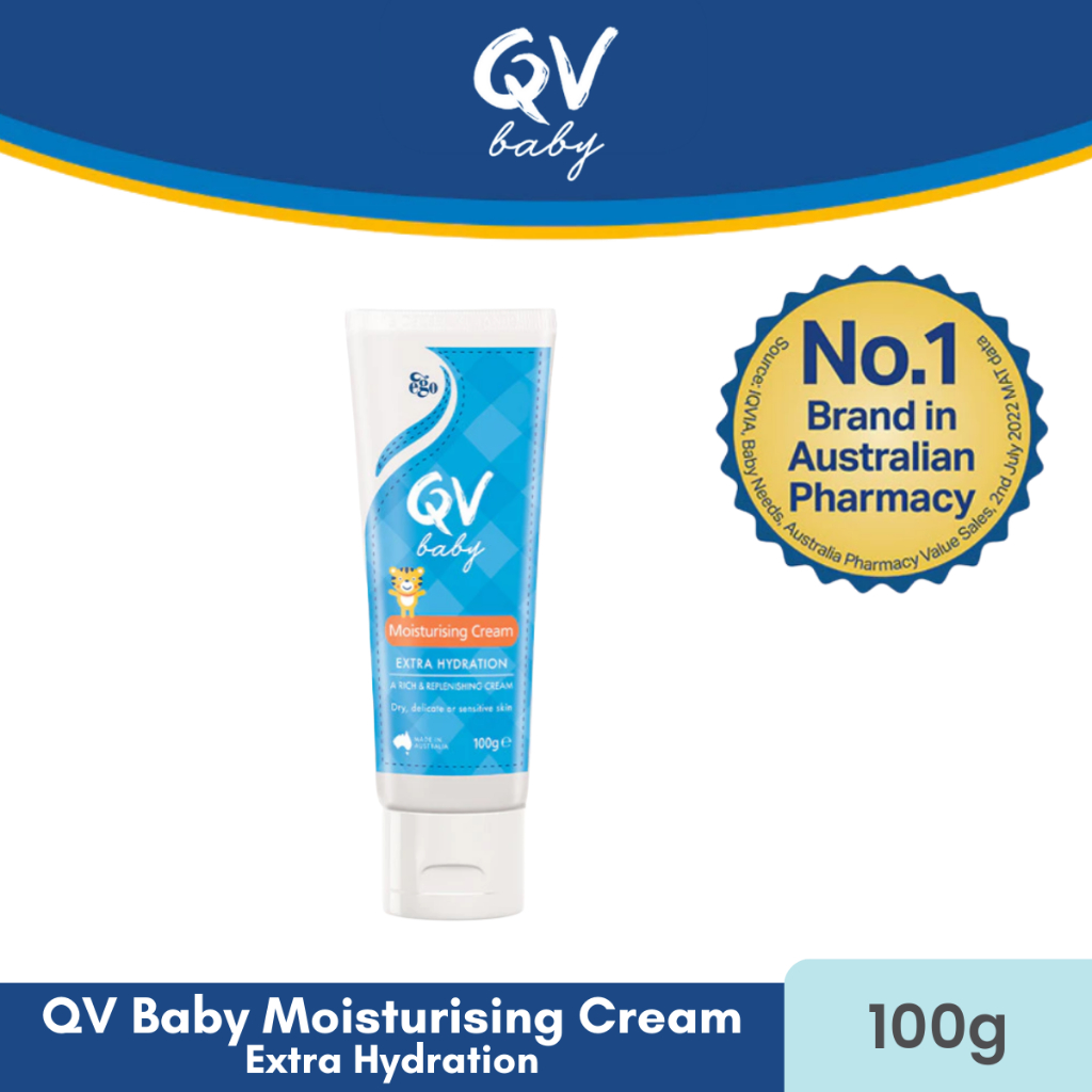 QV Baby Moisturising Cream Extra Hydration (100g / 250g - ชนิดปั๊ม)