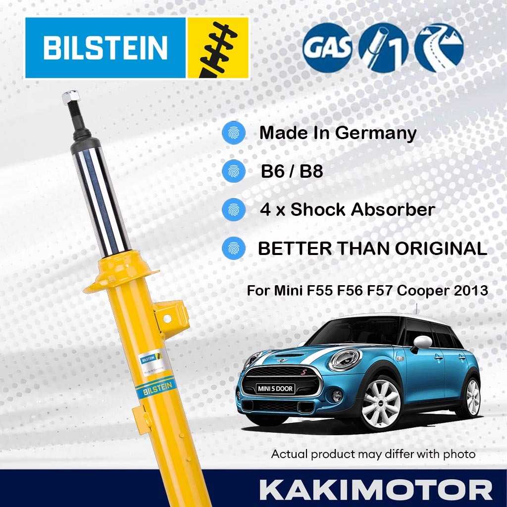 BILSTEIN MINI F55/F56/F57 COOPER+S+JCW 2013+ B8 SHOCKS ABSORBER