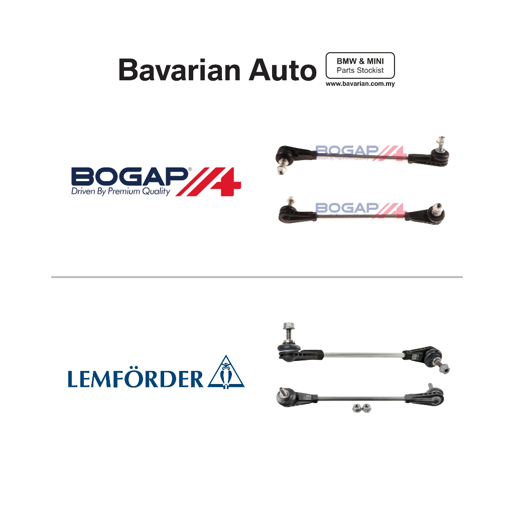 BOGAP / LEMFÖRDER รองรับสวิงซ้ายและขวาด้านหน้า BMW G42/G20/G20 LCI/G26 31306893359 & 31306893360