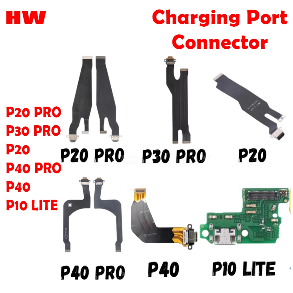พอร์ตชาร์จสําหรับ HW P20 PRO HW P30 PRO HW P20 HW P40 PRO HW P40 HW P10 LITE