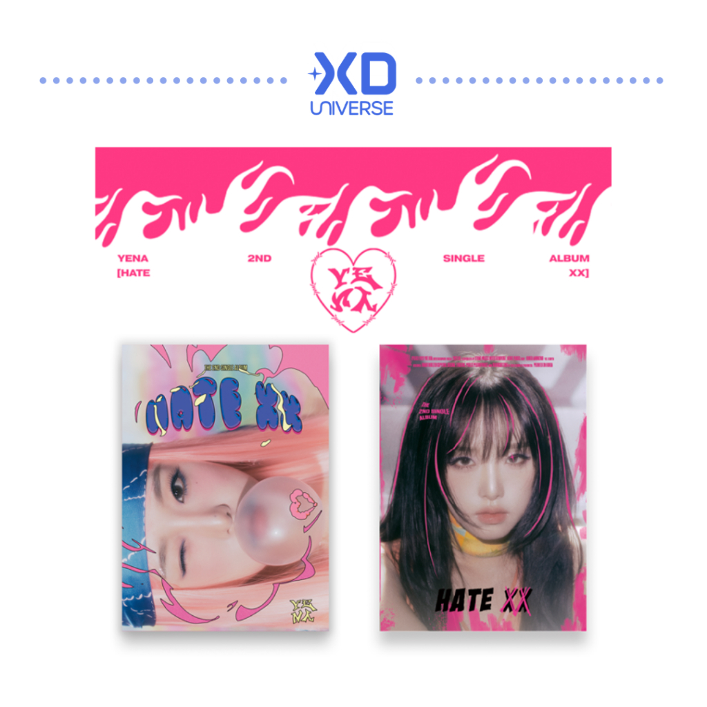 YENA 2nd Single Album 'Hate XX' Random Ver.