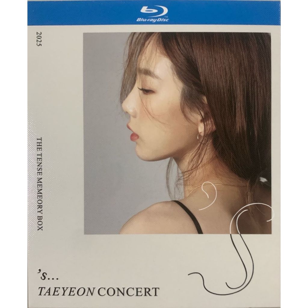 นําเข้า Blu-ray 金泰 TAEYEON CONCERT - The TENSE ใน SEOUL 2025 (2 แผ่น)