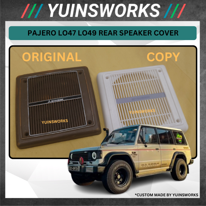 MITSUBISHI PAJERO LO47 LO49 MK1 ลําโพงหลัง Mount by YUINSWORKS 3D 168