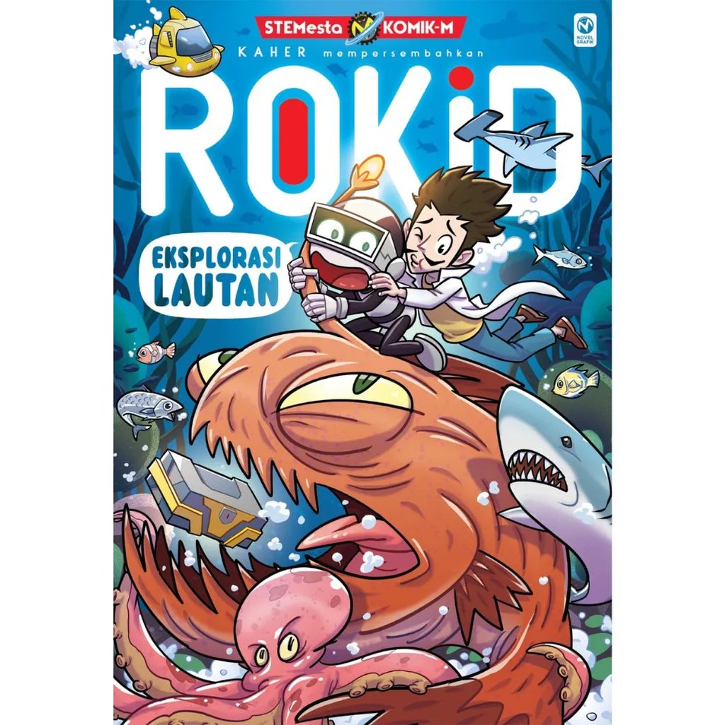 Komik-M: Rokid #3: Eksplorasi Lautan
