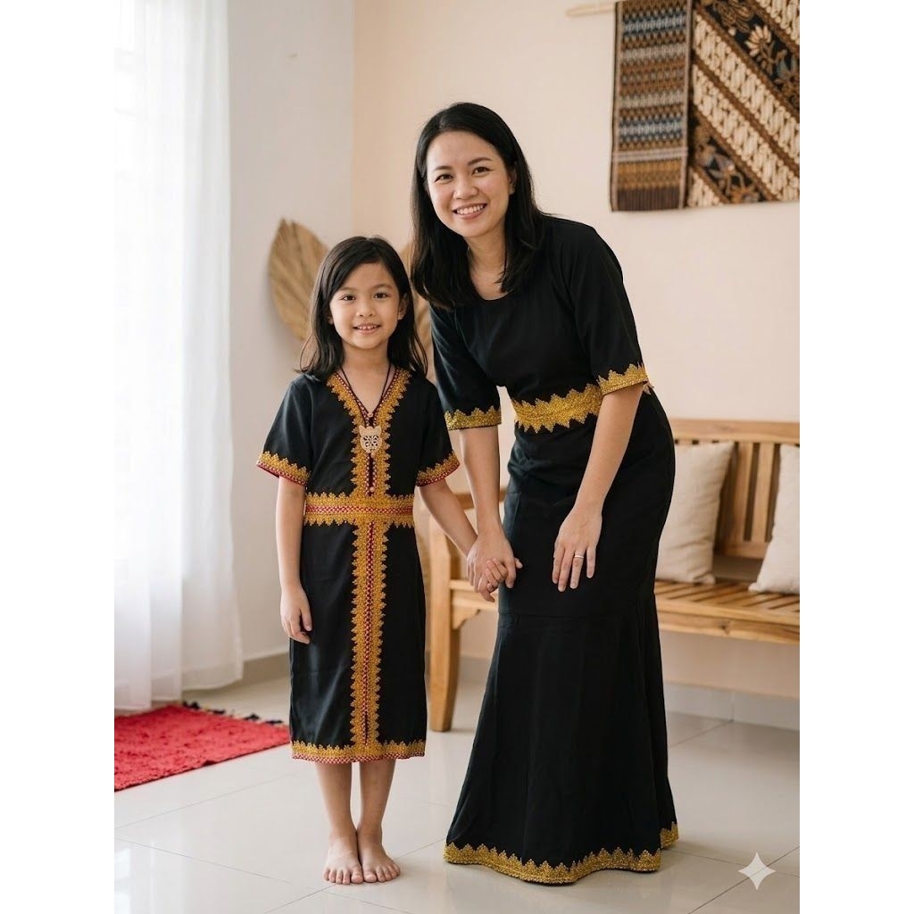 BORNEO SET MOM N KIDS...แม่ 50KG ถึง 75KG.GIRL 25KG ถึง 35KG