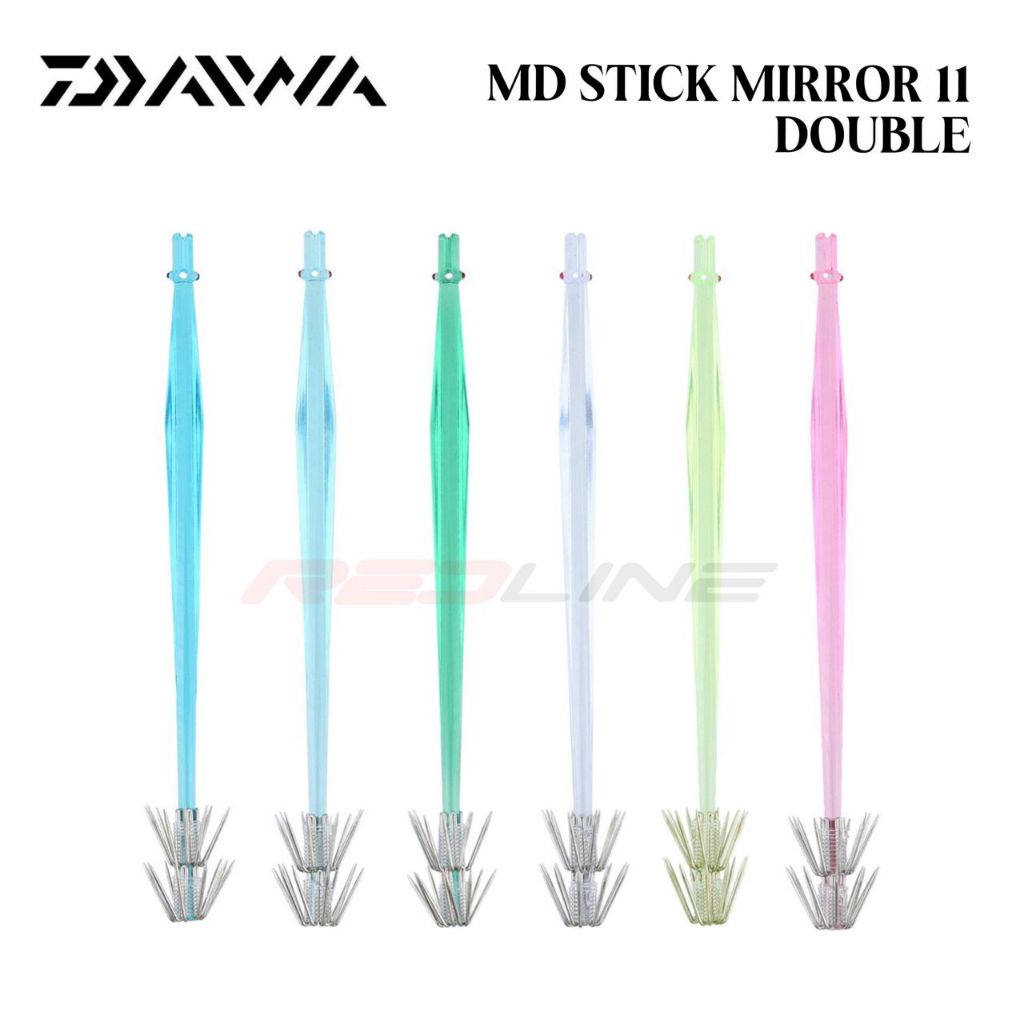 DAIWA MD Stick Mirror 11 DOUBLE EGI STICK 11CM CANDAT LIDI / CANDAT SOTONG EGING