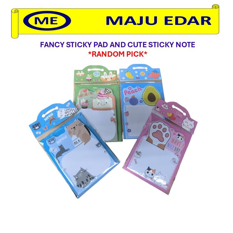FANCY STICKY PAD และ CUTE STICKY NOTE BLT 8351/BLT 8356/BLT8359