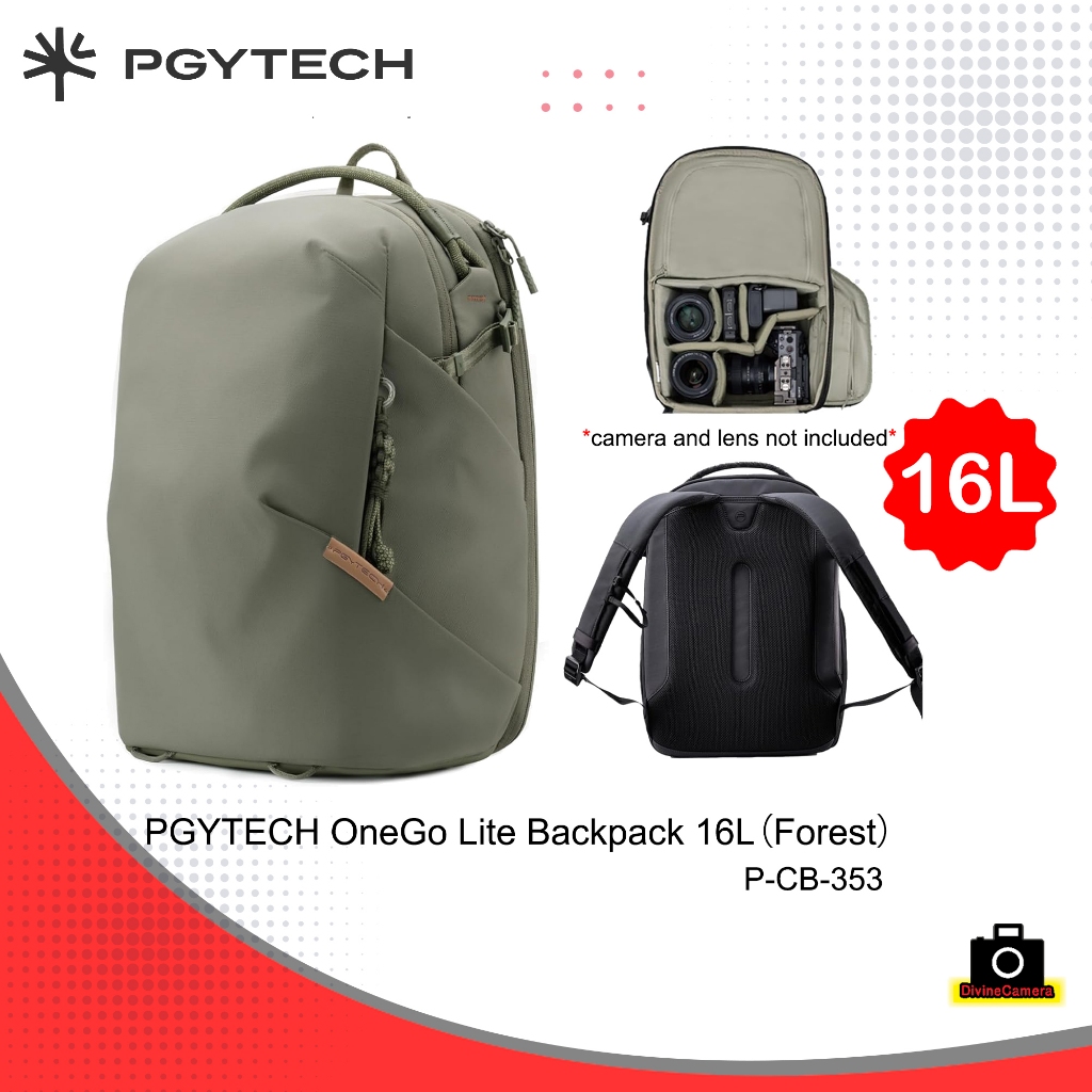 PGYTECH กระเป๋าเป้ OneGo Lite 16L & 22L