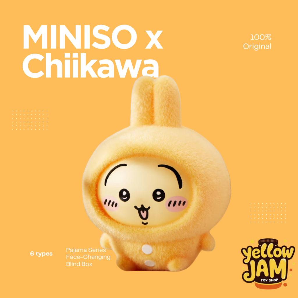 Chiikawa Pyjamas Series Face-Changing Pendant Blind Box Sheli Ecopainting Neck Case