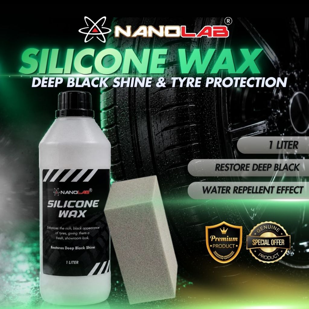 Tyre Coating Pure Silicone Wax Silicon Grade CST1000 Tyre Shine Tyre Shine silikon Wax kilat tayar -