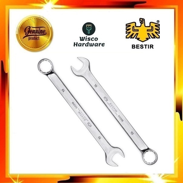 BESTIR ประแจรวม Nickle Chrome Plating (50207-50332)