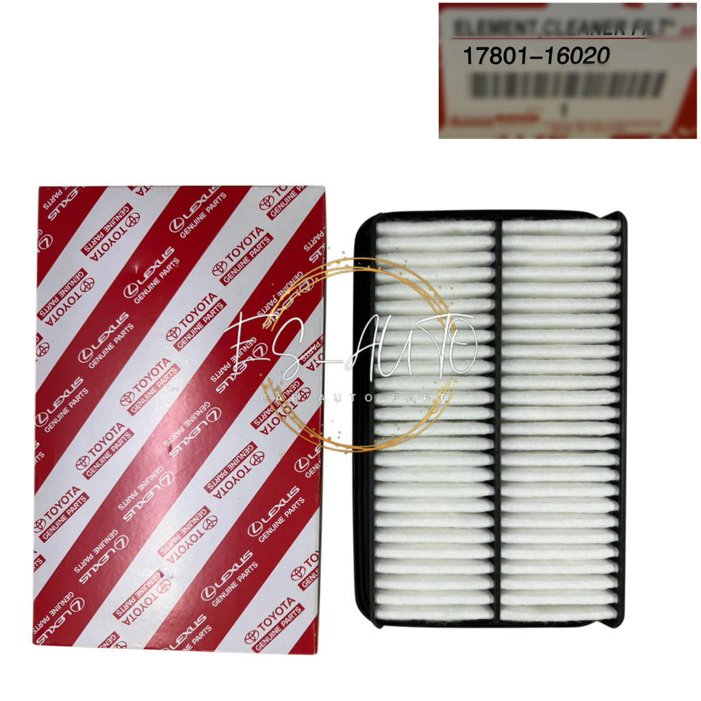 *Toyota F601 Avanza (1.3) 2004-2006 กรองอากาศ Zzt231 Celica, Kembara 17801-16020