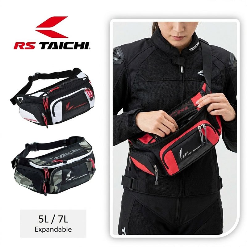 กระเป๋าคาดเอว Taichi RS RSB - กระเป๋าใส่มอเตอร์ไซค์กันน้ําสําหรับผู้ชาย 267 Series Tactical Hip Pack
