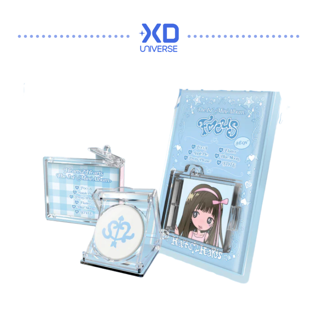 Hearts2Hearts 1st Mini Album 'Focus' SMini Ver. Smart Album