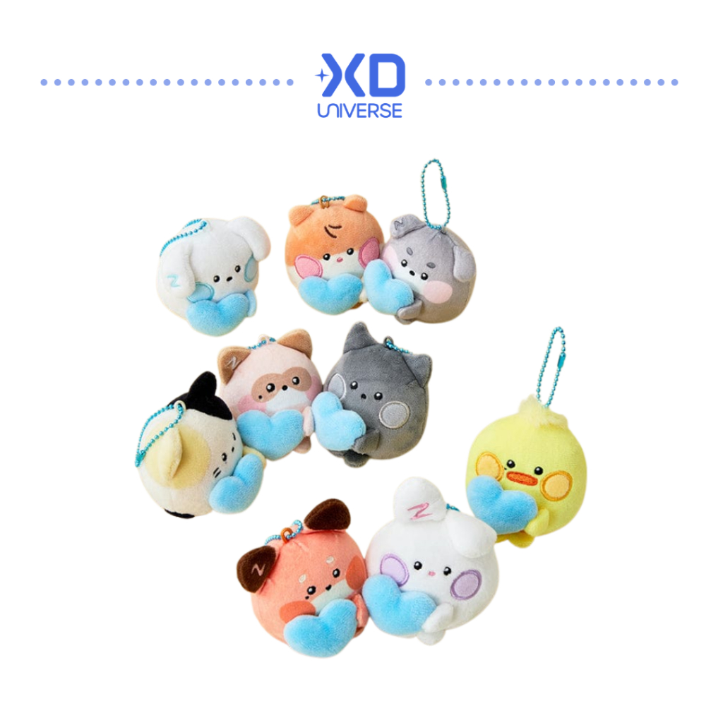 LINE Friends ZEROBASEONE Zeroni Magnet Plush Keyring Wonderland