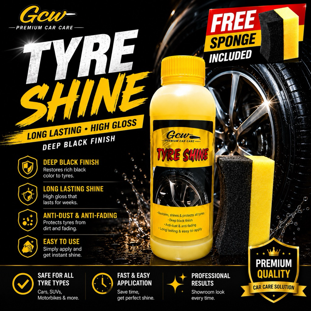 GCW ยี่ห้อ TIRE SHINE