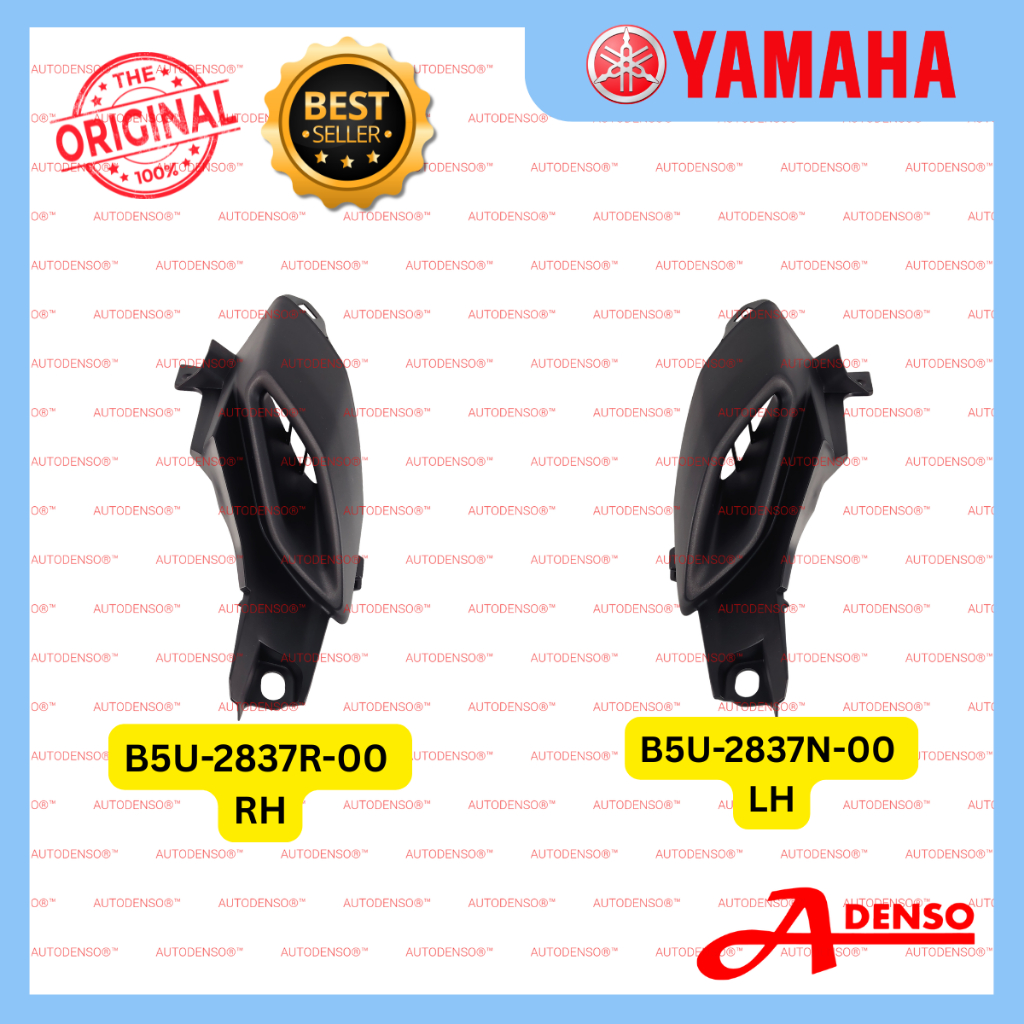 TRACER 9GT V3 2021-2022 INTAKE 1/2(ORIGINAL100%YAMAHA)B5U-2837R-00 INTAKE 2 B5U-2837N-00 INTAKE 1