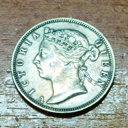 Straits Settlement Queen Victoria 20 Cent 1899
