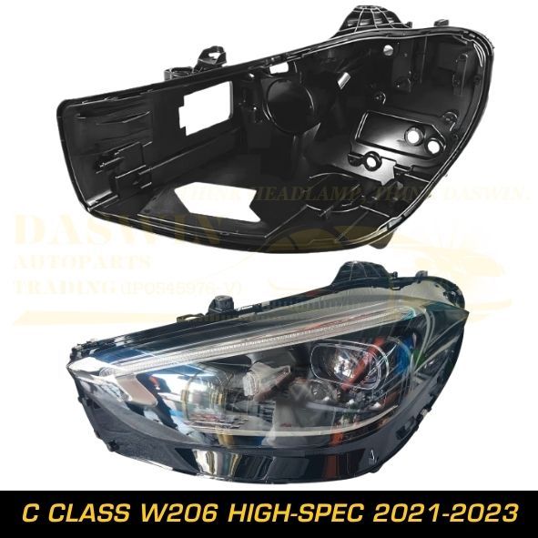 MERCEDES-BENZ C CLASS W206 HIGH-SPEC BASE 2021 2022 2023 W206 ไฟหน้า SHELL W206