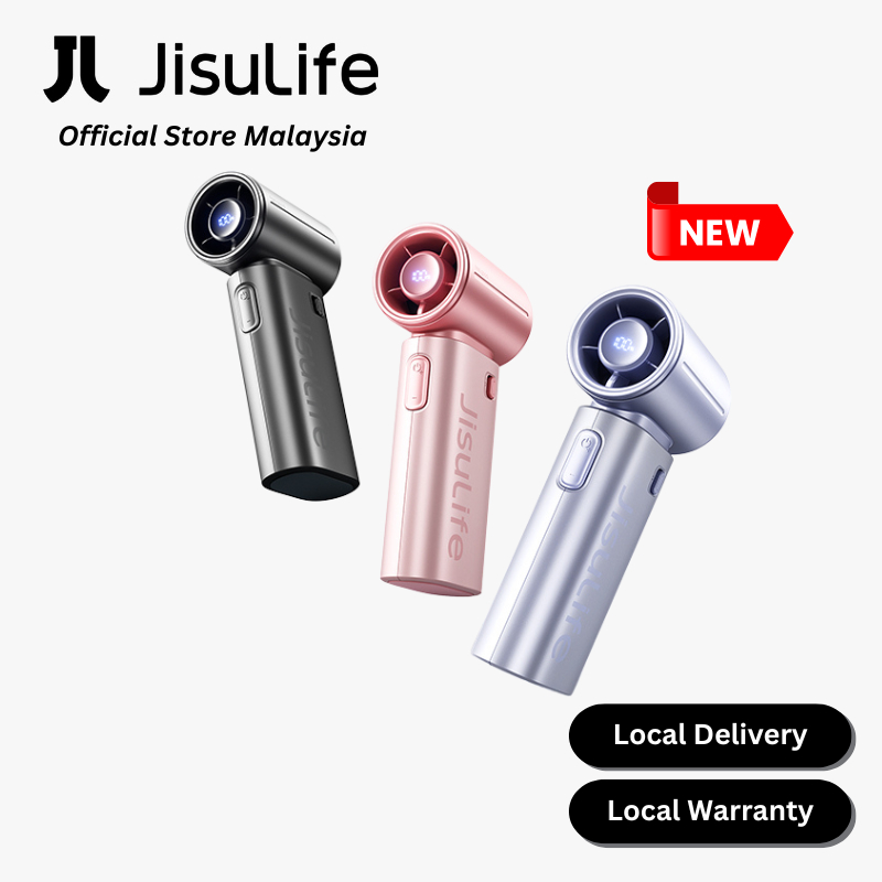 NewJisuLife Mini Jet Fan Life9S (5000mAh) 22H | จอแสดงผล LED | | ลมแรง | แบบพกพา