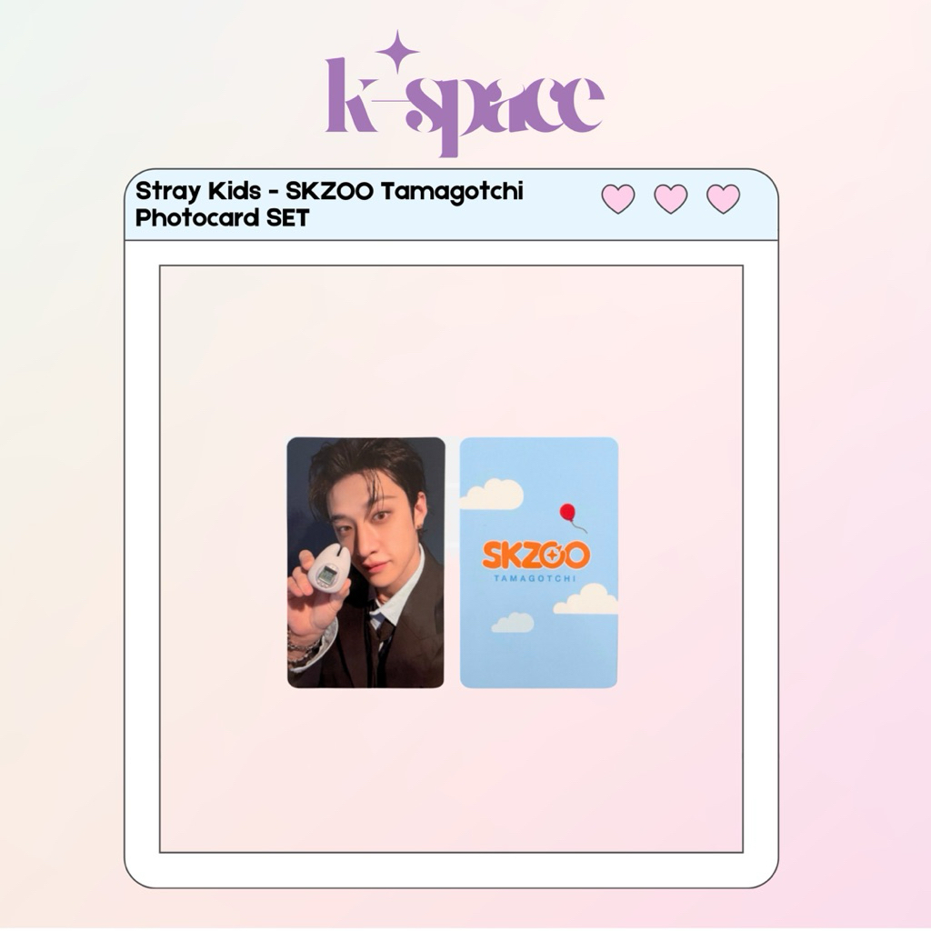 Stray Kids - ชุดโฟโต้การ์ด SKZOO Tamagotchi
