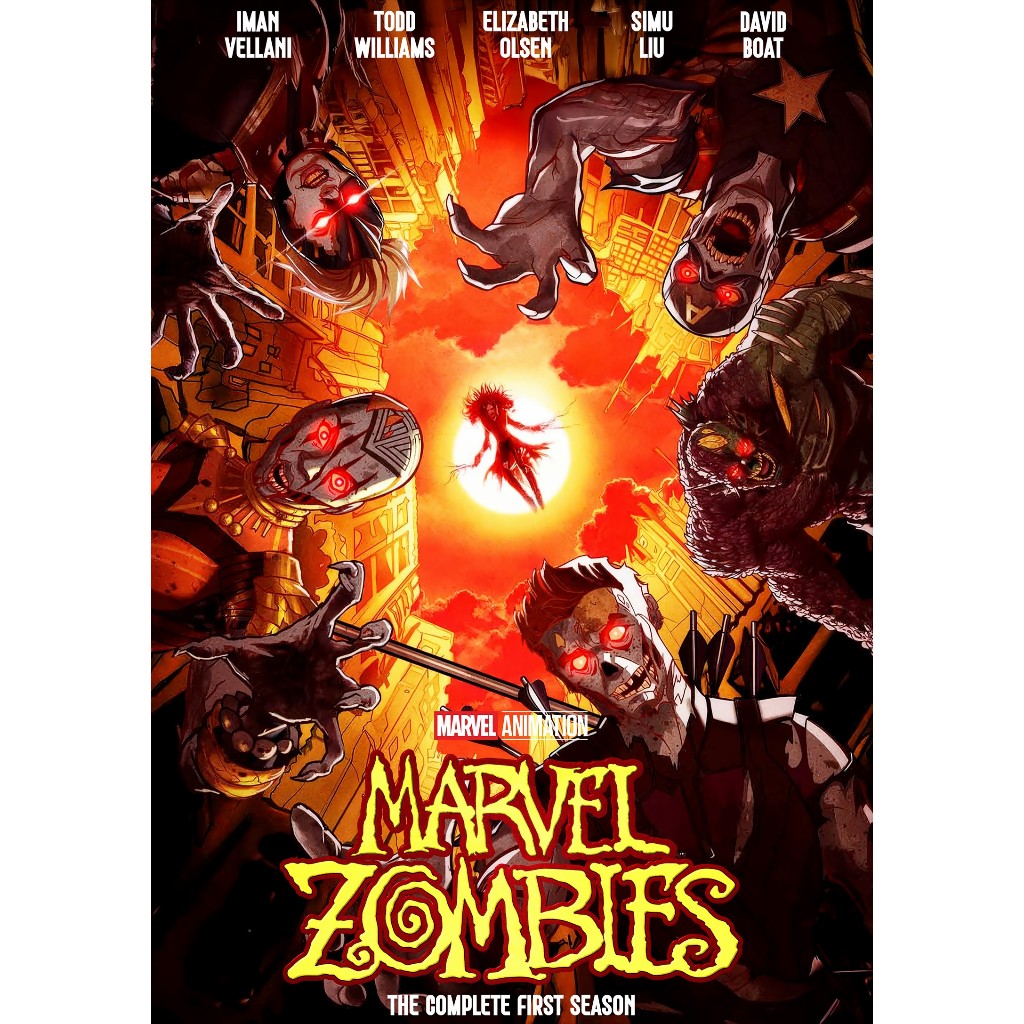 Marvel Zombies DVD English TV Series 2025