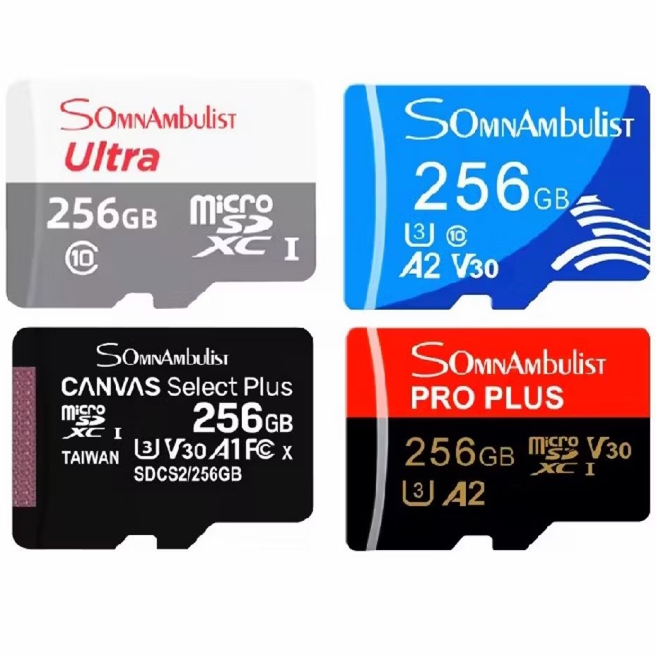 256GB คุณภาพสูง C10 MEMORY CARD V30 สําหรับ MICRO SD CARD RECEIVER กล้อง 256GB