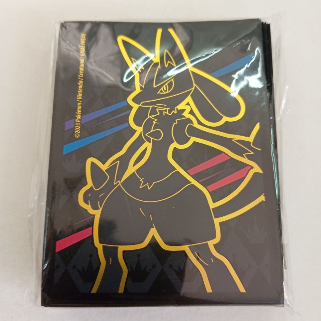 Pokemon TCG - ปลอกแขน Lucario (Crown Zenith ETB)
